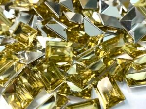 Chaton Retangular 10x14 - Âmbar