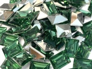 Chaton Retangular 10x14 - Verde Oliva