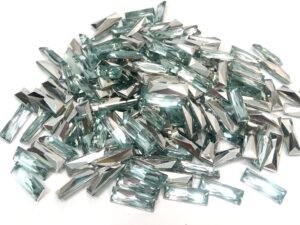 Chaton Baguete 5x15 - Turquesa