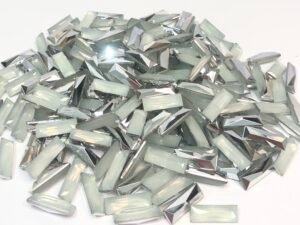 Chaton Baguete 5x15 - Opal White