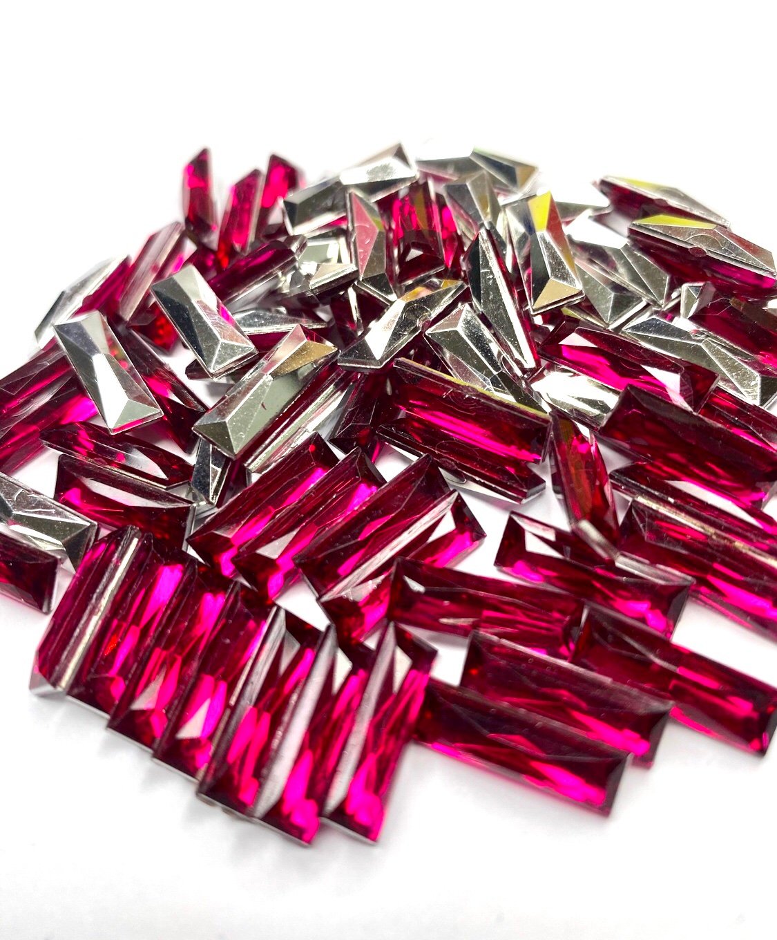 Chaton Baguete 5x15 - Fucshia