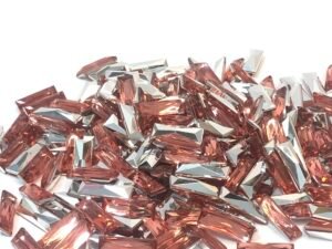 Chaton Baguete 5x15 - Rose Gold