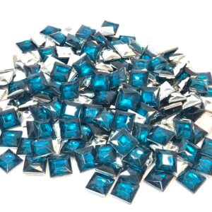 Chaton Carré 10x10 - Blue Zirco