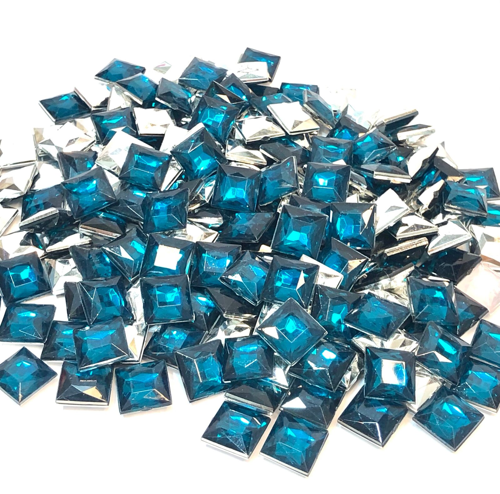 Chaton Carré 10x10 - Blue Zirco