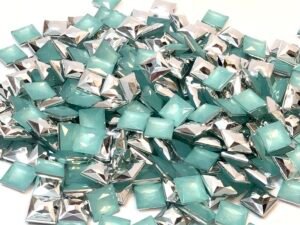 Chaton Carré 10x10 - Pacif Aqua