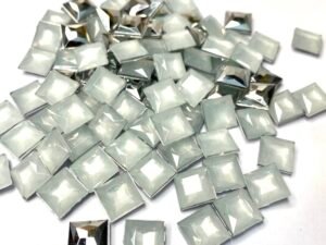 Chaton Carré 10x10 - Opal White