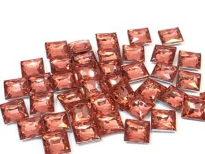 Chaton Carré 10x10 - Rose Gold