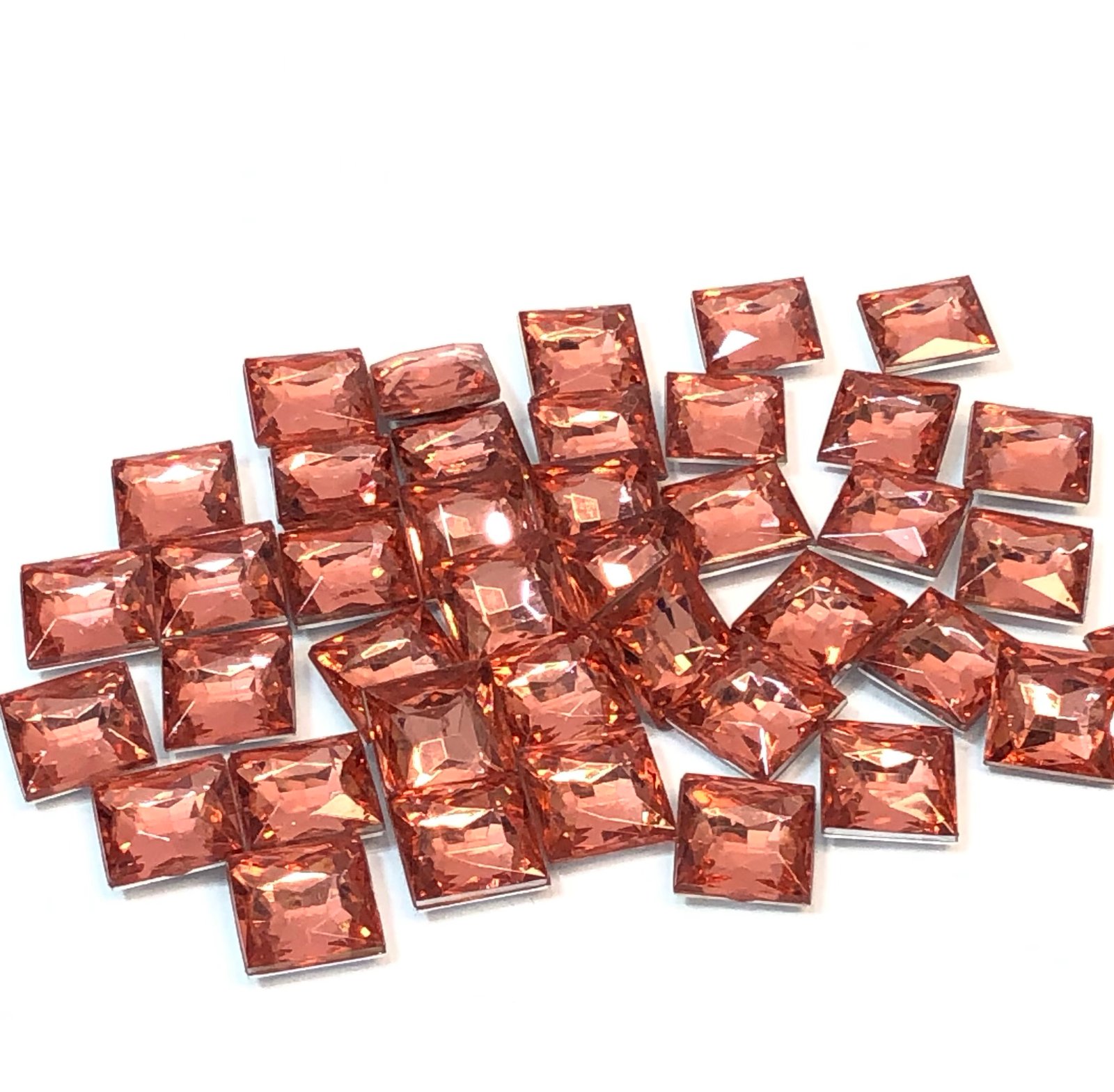 Chaton Carré 10x10 - Rose Gold