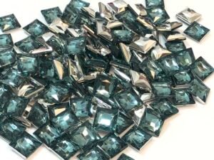 Chaton Carré 10x10 - Vintage Aqua