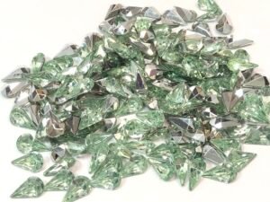 Chaton Gota 8x13 - Verde Peridot