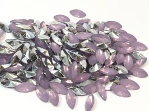 Chaton Navete 7x15 - Opal Lilás