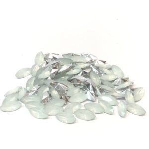 Chaton Navete 7x15 - Opal White