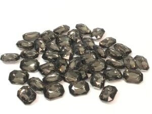 Chaton Octagonal 10x14 - Black Diamond