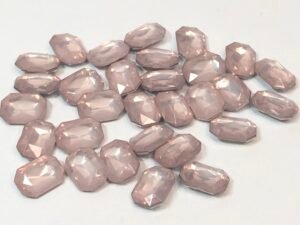 Chaton Octagonal 10x14 - Rosa Acqua