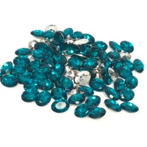 Chaton Oval 10x14 - Blue Zirco
