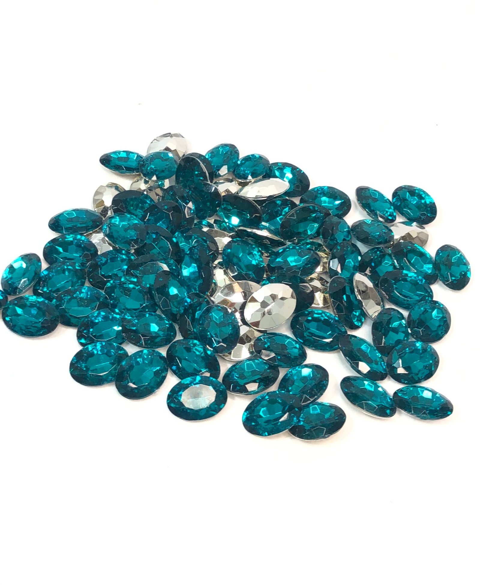 Chaton Oval 10x14 - Blue Zirco