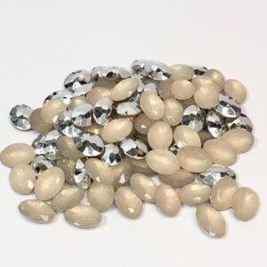 Chaton Oval 10x14 - Opal Bege