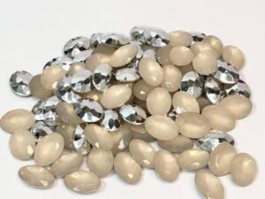 Chaton Oval 10x14 - Opal Bege