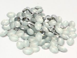 Chaton Oval 10x14 - Opal White