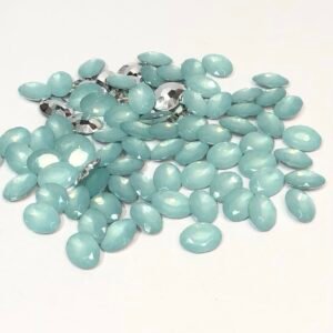 Chaton Oval 10x14 - Pacif Aqua