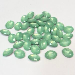 Chaton Oval 10x14 - Verde Menta