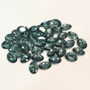 Chaton Oval 10x14 - Vintage Acqua