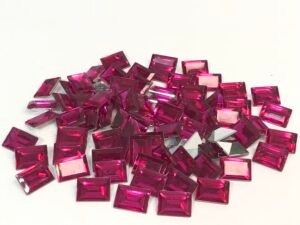 Chaton Retangular 10x14 - Fucshia