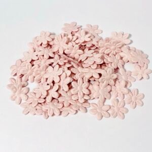 Flor Margarida - Rosa Antigo - 2mmAprx 100unid