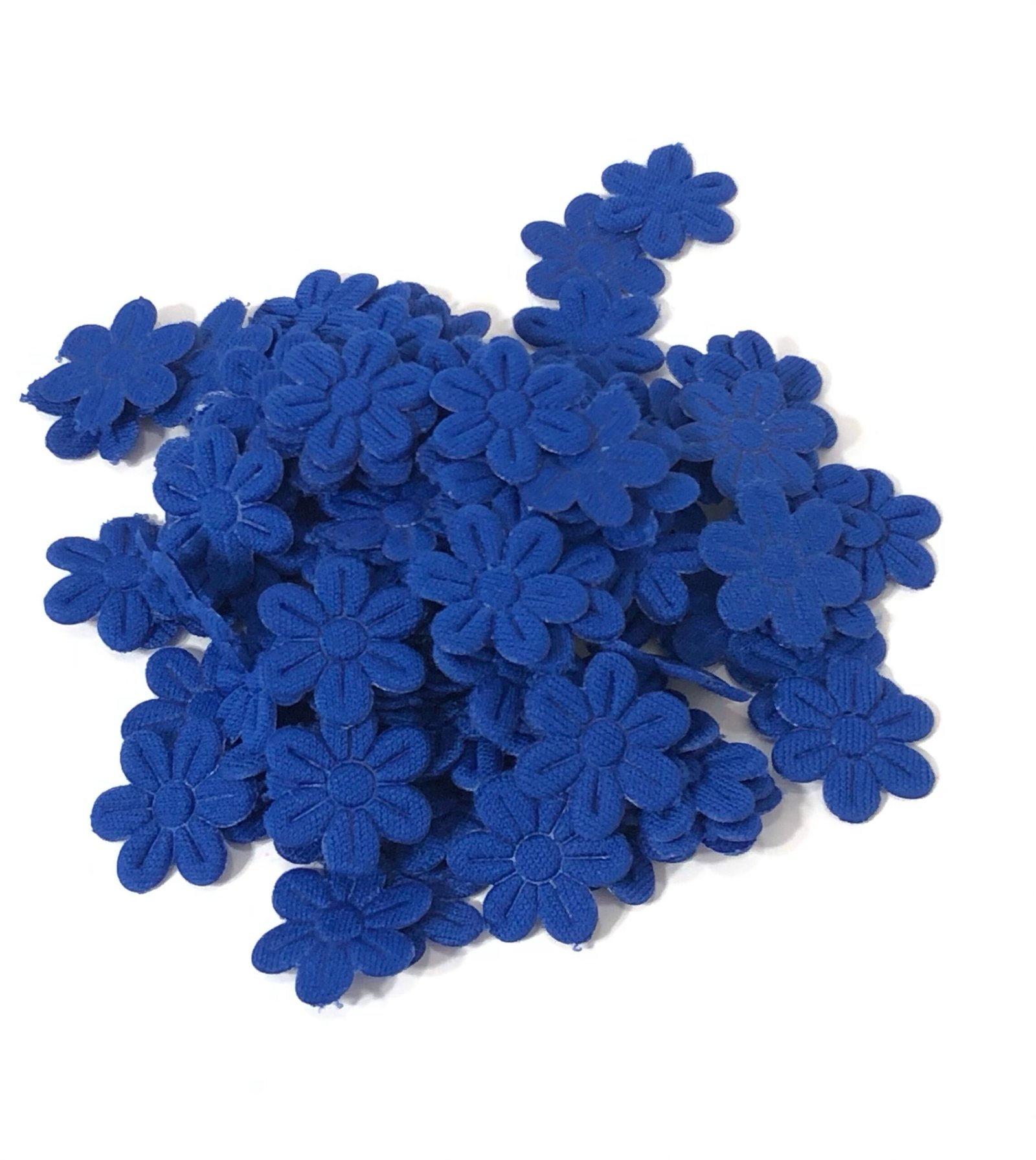 Flor Margarida - Azul Royal - 2mm - Aprx 100unid