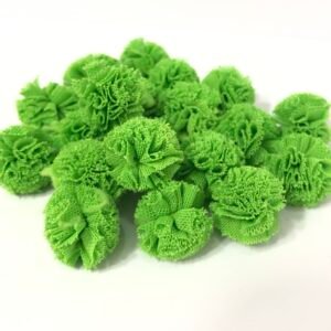 Pompom malha  -Verde claro -1,5cmm
20unid