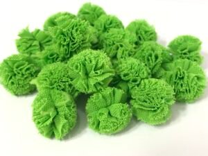 Pompom - Malha Verde Claro - 1,5cm - 20unid