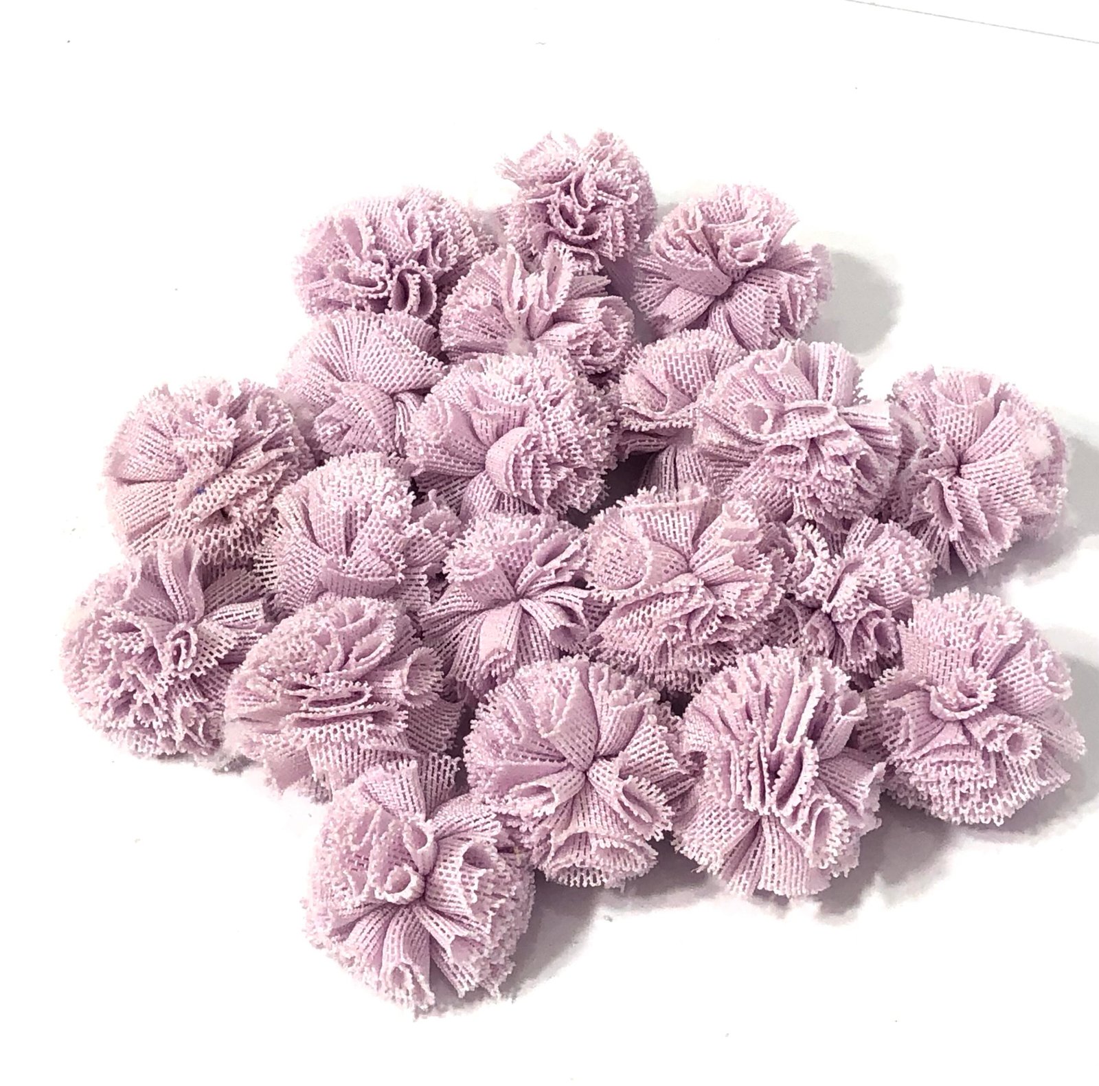 Pompom malha  -Lilás -1,5cmm
20unid