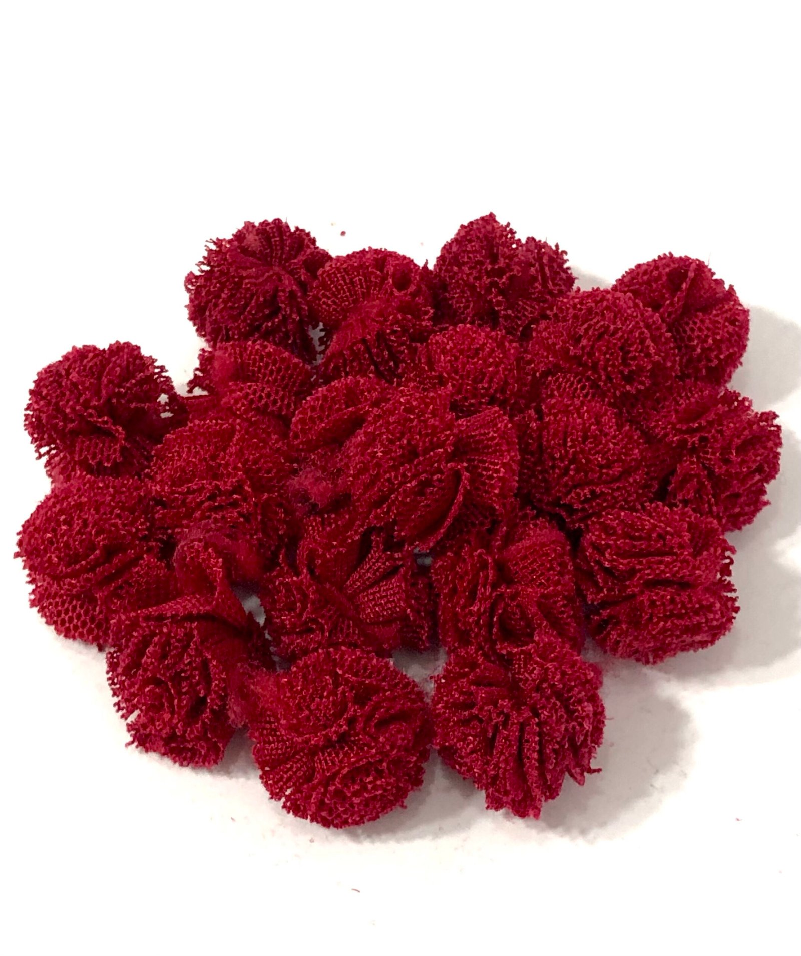 Pompom malha  -Marsala  -1,5cmm
20unid