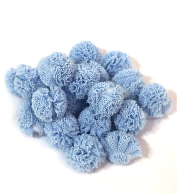 Pompom malha -Azul jeans - 1,5cmm
20unid
