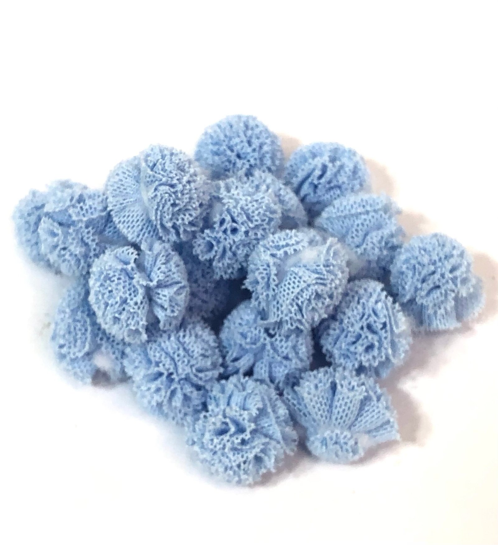 Pompom malha -Azul jeans - 1,5cmm
20unid
