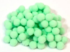 Pompom - Bolinha Verde Menta - 10mm - Aprox 100unid