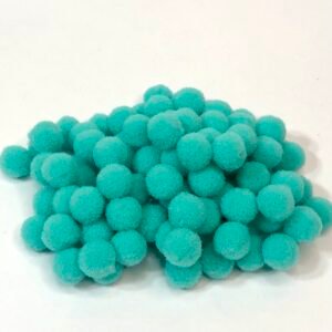 Pompom Bolinha Azul jade  -10mm
Aprx 100unid