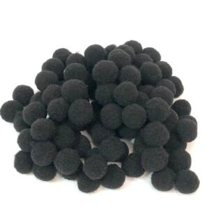 Pompom Bolinha- Preto -10mm
Aprx 100unid
