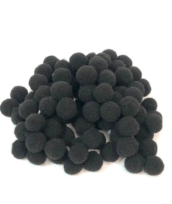 Pompom Bolinha- Preto -10mm
Aprx 100unid