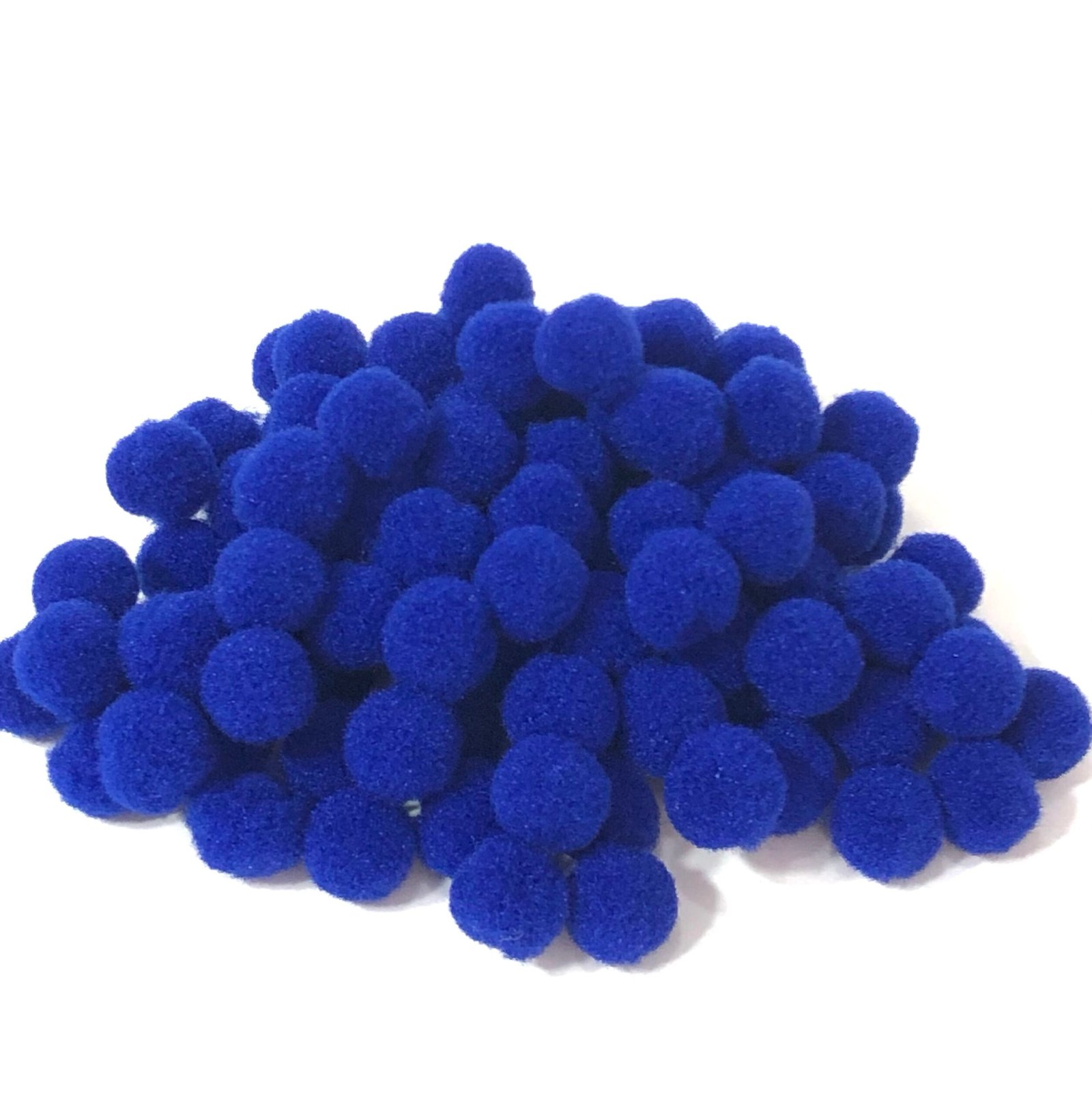 Pompom Bolinha Azul Royal  -10mm
Aprx 100unid
