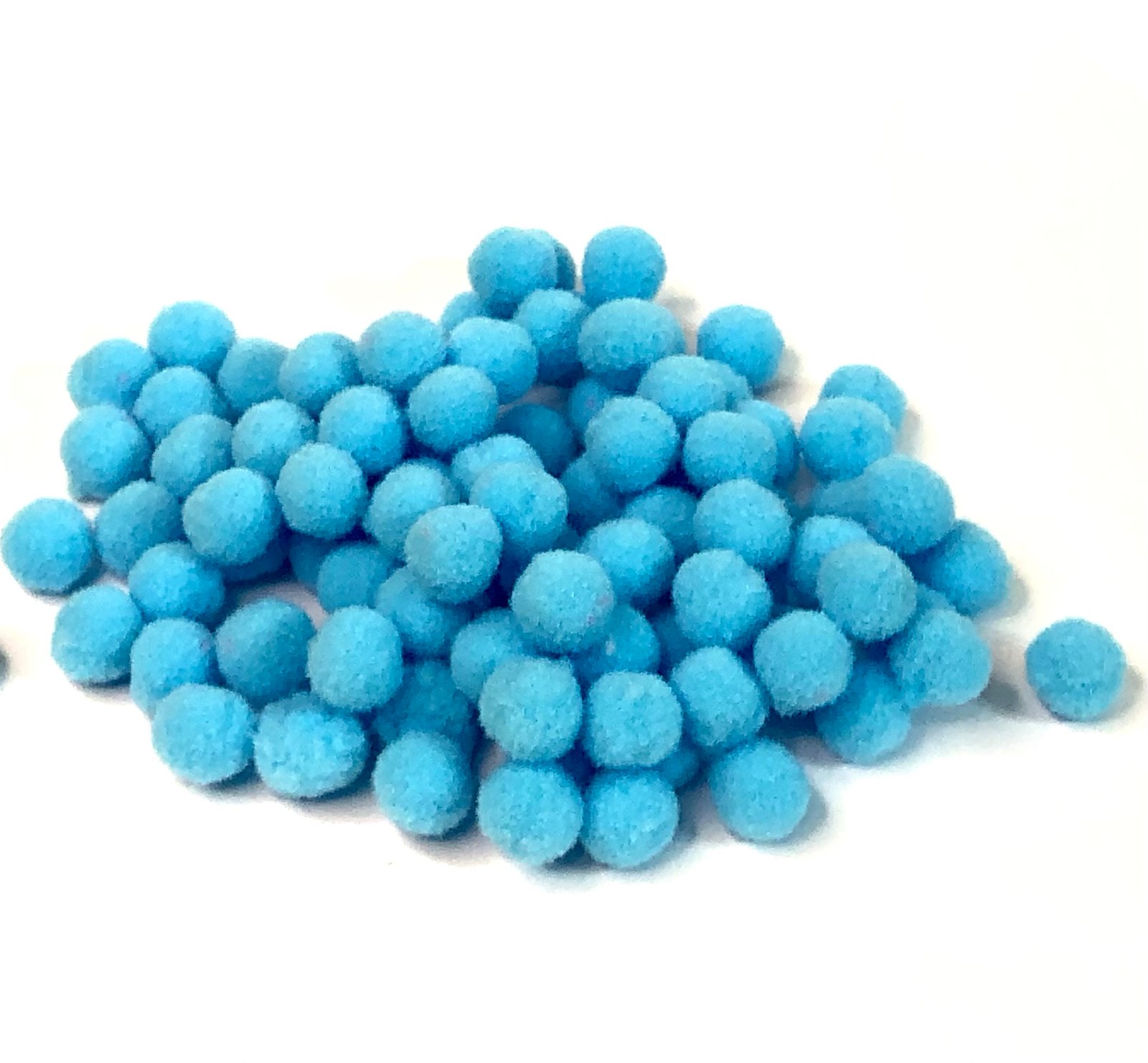 Pompom Bolinha Azul  -10mm
Aprx 100unid