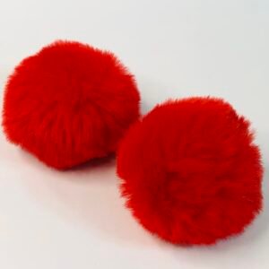 Pompom -Pelúcia Vermelho -05mm
02unid