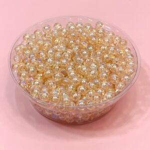Conta Bolinhas 6mm - Dourado (20g)
