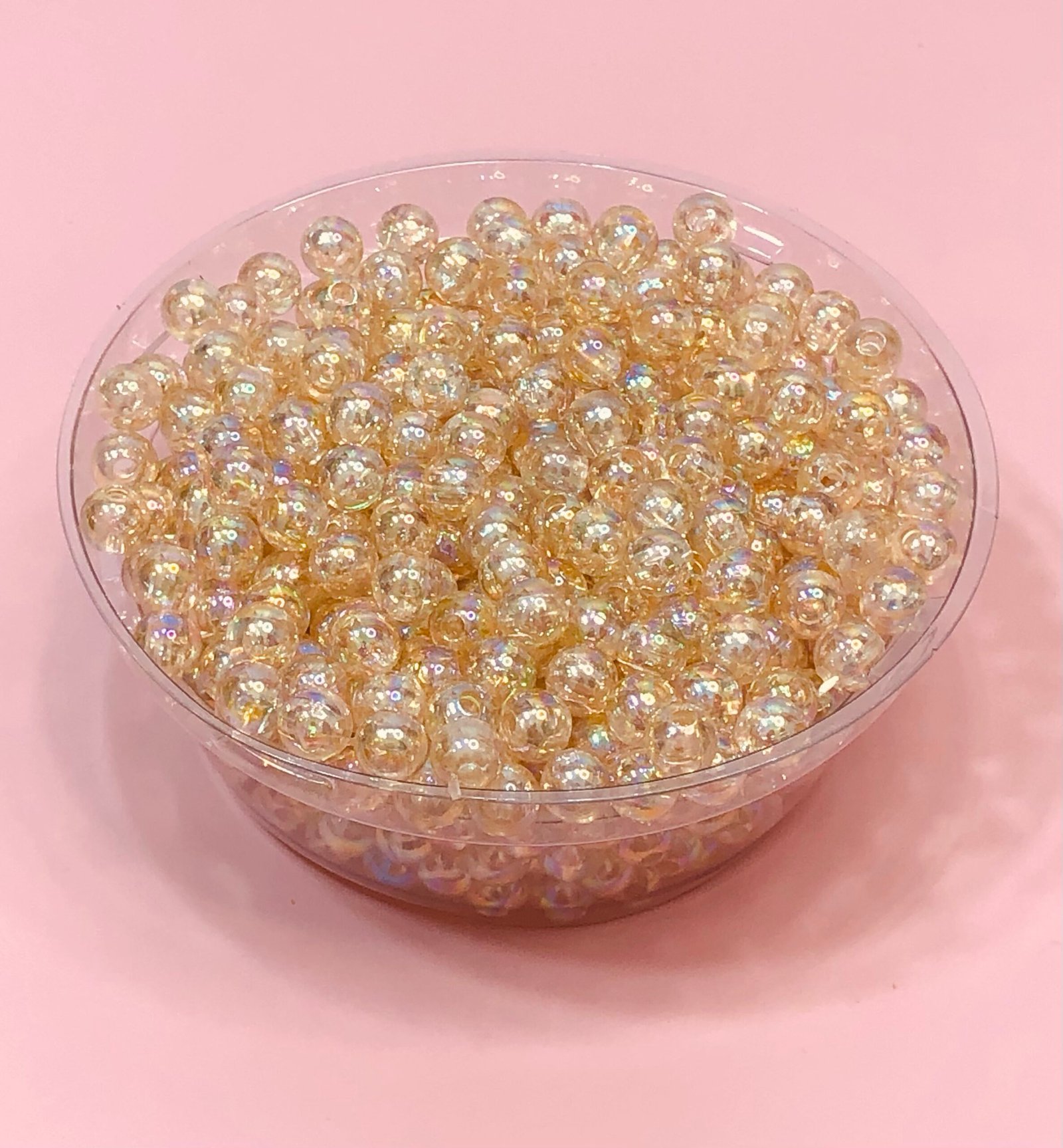 Conta Bolinhas 6mm - Dourado (20g)