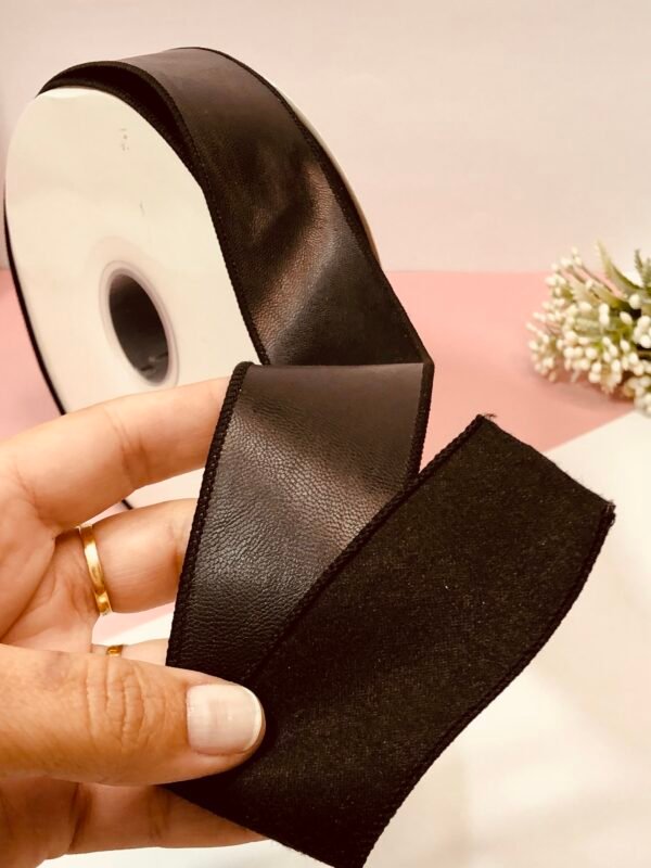 Fita Courino 38mm/preto/2mts - Imagem 2