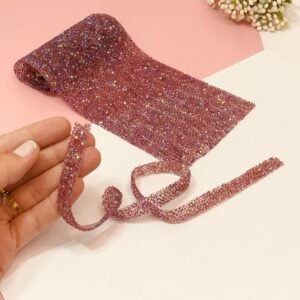 Manta Strass Uva 
 1x39cm