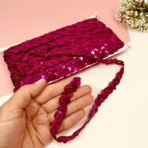 Lantejoula em metro
Rosa pink