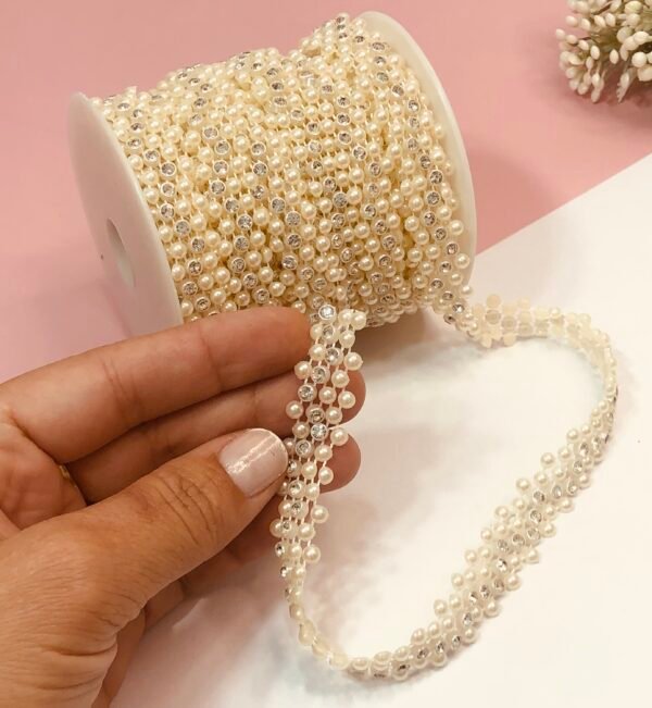 Fio Meia Pérola com strass