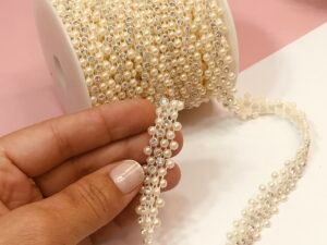 Fio Meia Pérola com Strass