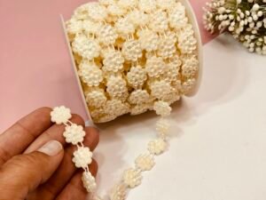 Fio Meia Pérola Flor - 14mm